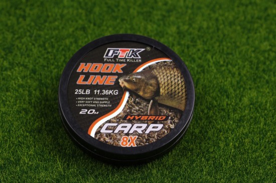 Karper onderlijn - rol van 20 m.