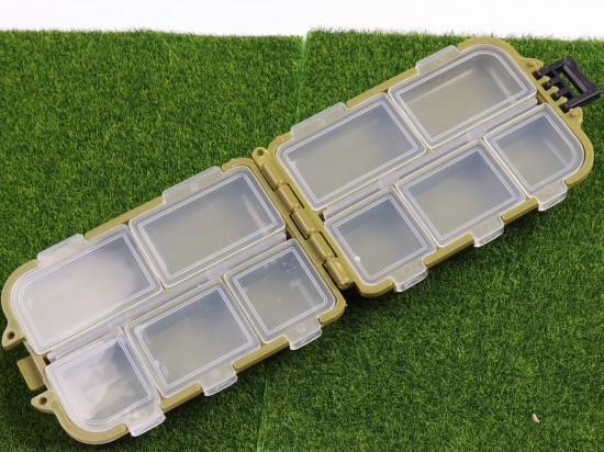 Mini visgerei doosje - groen 2