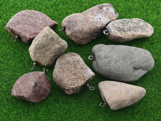 Steenlood met swivel - 40 - 50 gram